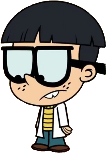 David - Lisa Loud And David Clipart (484x661), Png Download
