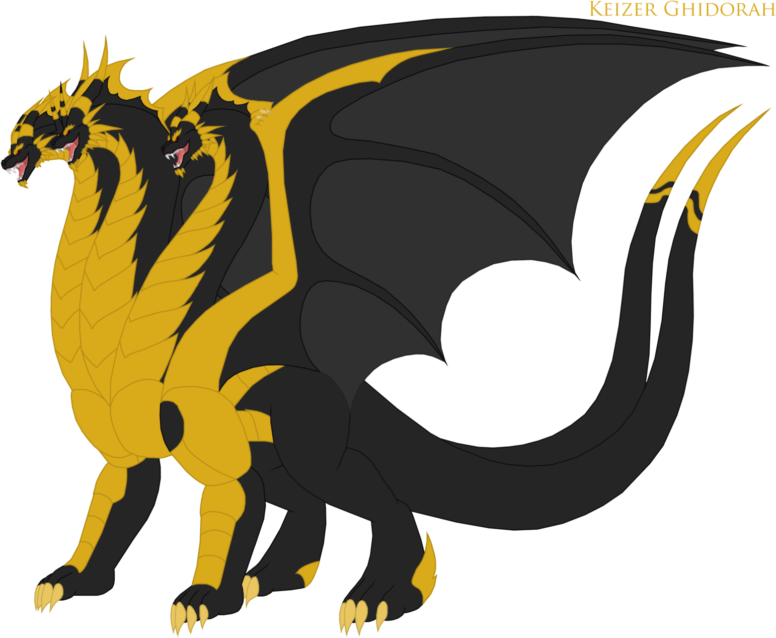 Godzilla Clipart Ham Radio - Kaiser Ghidorah Pyrus Leonidas - Png Download (640x480), Png Download