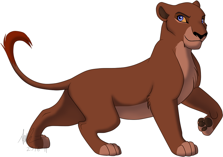 Lioness Clipart Realistic - Female Lion Lion King - Png Download (773x552), Png Download