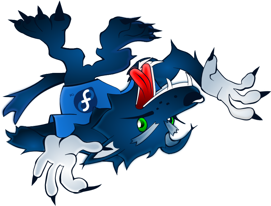 Werewolf-small - Cartoon Werewolf Clipart (957x752), Png Download