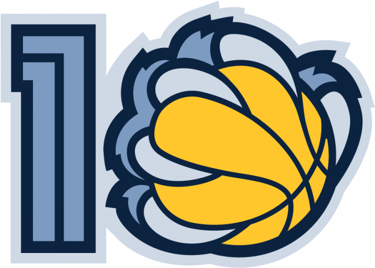 Memphis Grizzlies Logos Iron On Stickers And Peel-off - Memphis Grizzlies Claw Logo Clipart (750x930), Png Download