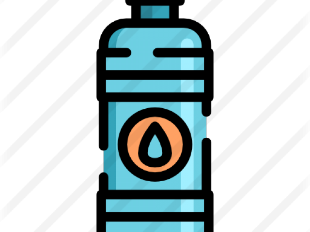Water Bottle Clipart Case - Plastic Bottle - Png Download (640x480), Png Download