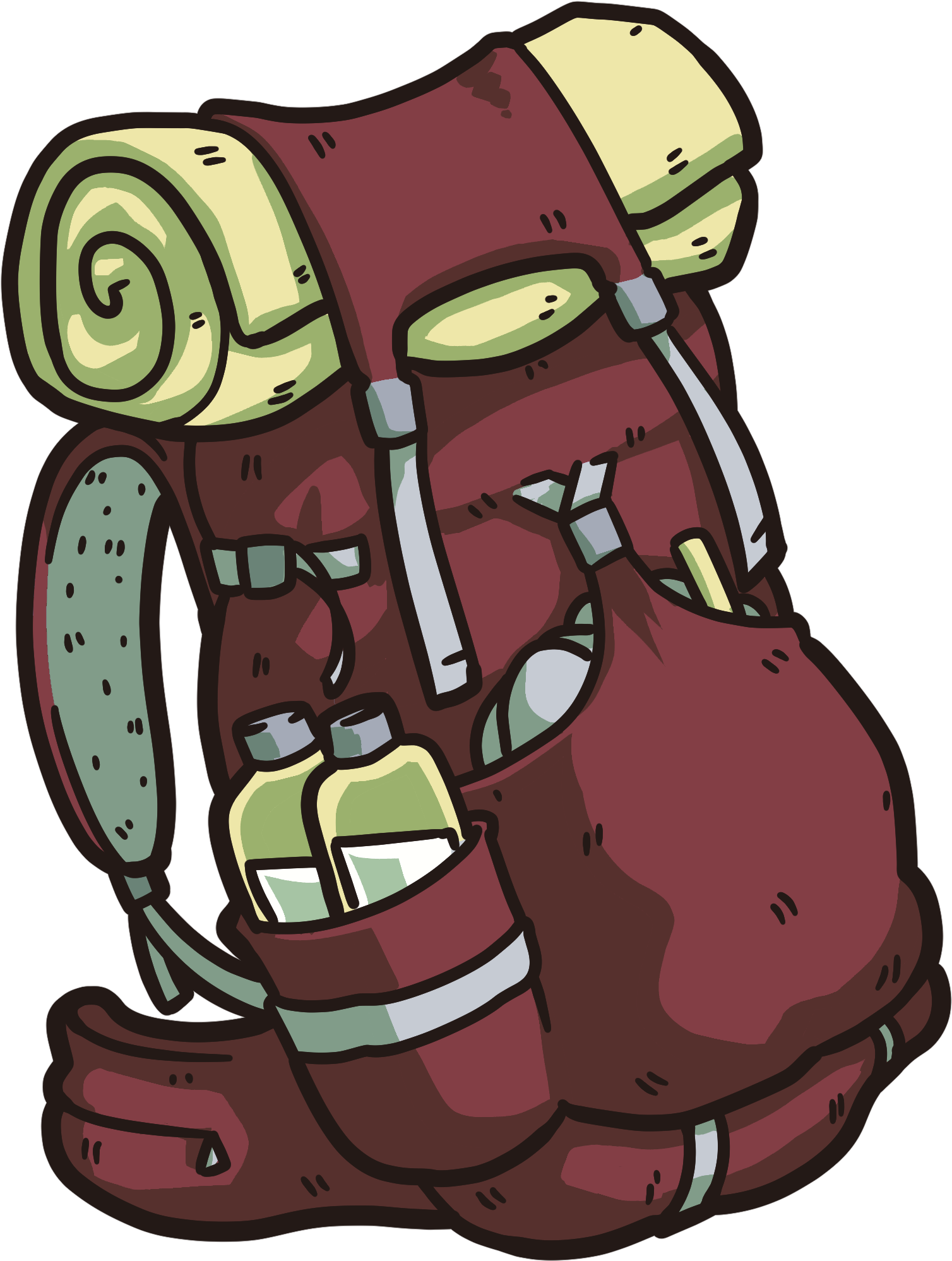 Download Red Backpack Illustration Clipart (4056361) PinClipart