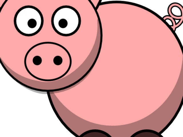 Pig Clipart Musical - Transparent Pig Clip Art - Png Download (640x480), Png Download