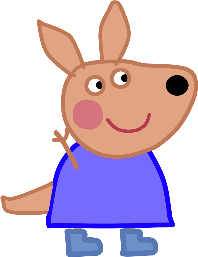Peppa Pig - Peppa Pig Characters Clipart (810x966), Png Download