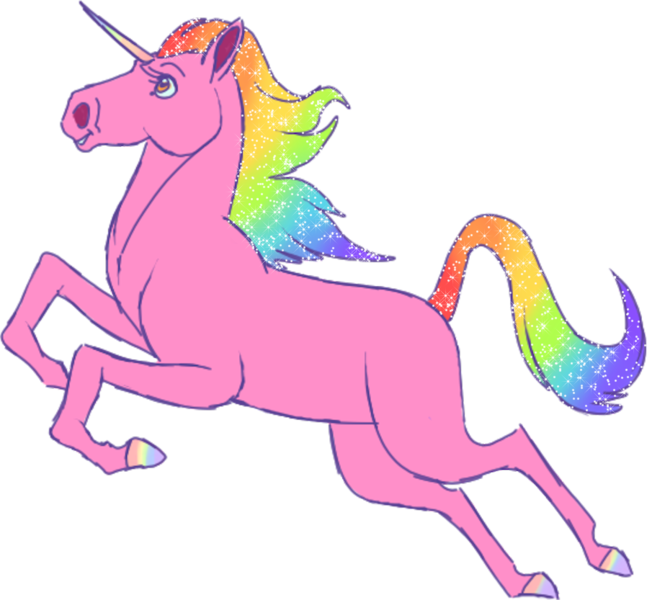 Via Tumblr Uploaded By - Unicorn Psd Clipart (647x600), Png Download