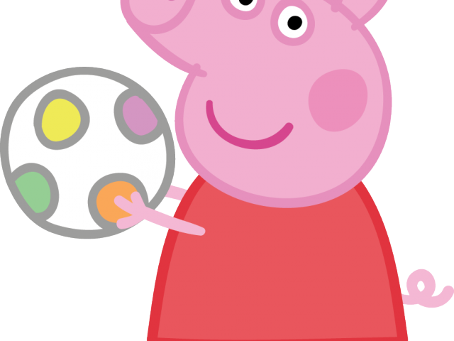 Sun Clipart Clipart Peppa Pig - Peppa Pig In Mud - Png Download (640x480), Png Download