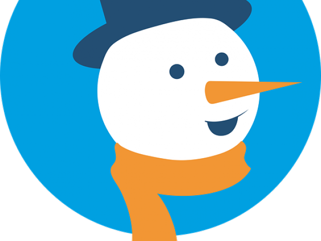 Carrot Clipart Snowman - Png Download (640x480), Png Download