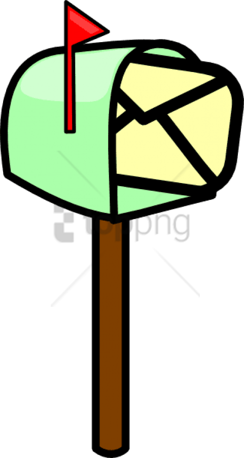 Free Png Mailbox Png Png Image With Transparent Background - Mailbox Clipart (481x903), Png Download