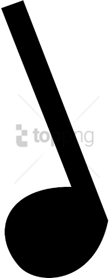 Free Png Music Note Silhouette Png Png Image With Transparent Clipart (480x960), Png Download