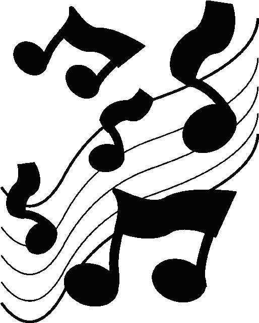 Notes De Musique T59 - Dibujos Coloreados De Instrumentos Musicales Clipart (531x750), Png Download