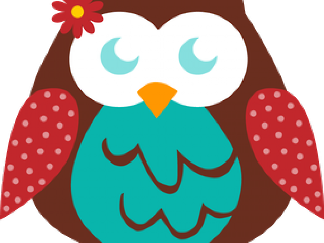 Hibou Bleu Clipart (640x480), Png Download