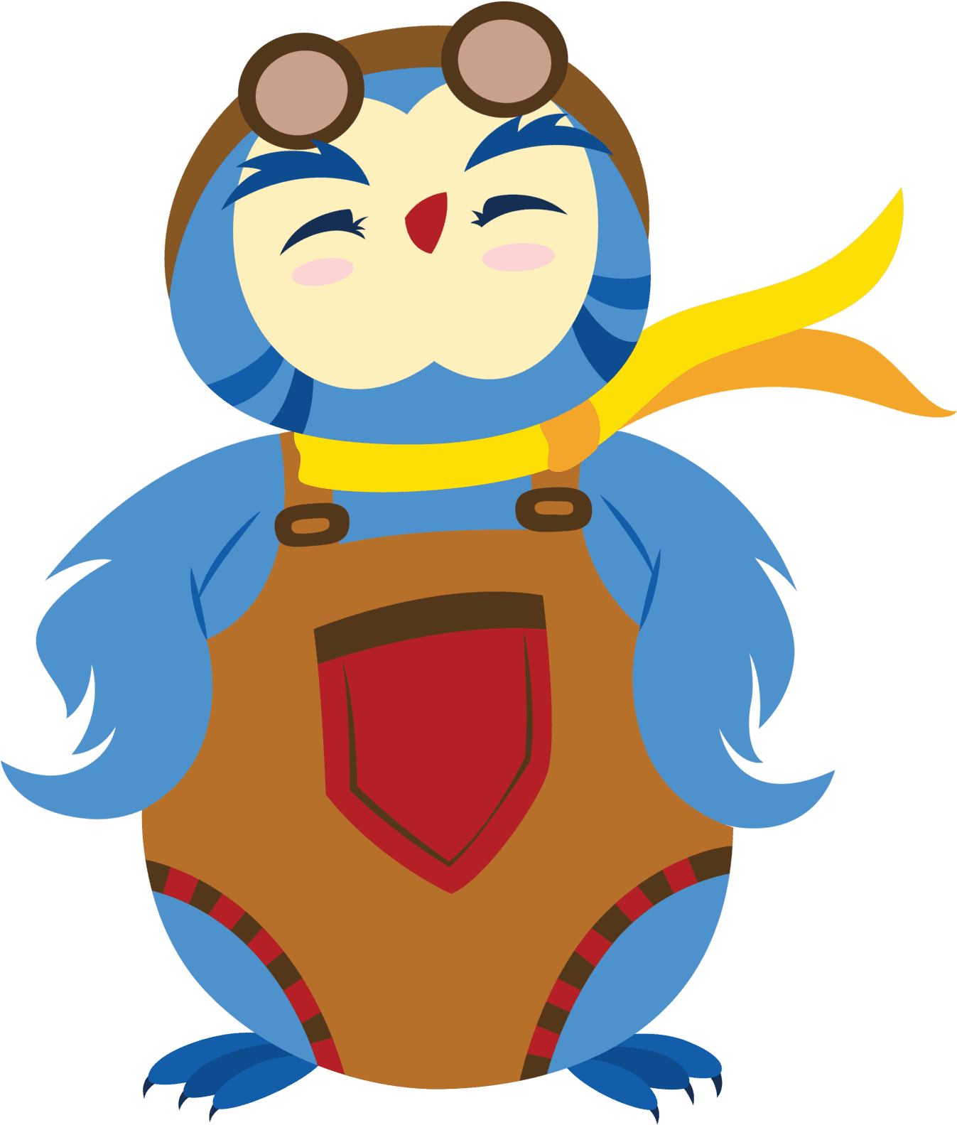 By Yenty Jap Fake Tattoo, Owl - Cartoon Clipart (1448x2048), Png Download