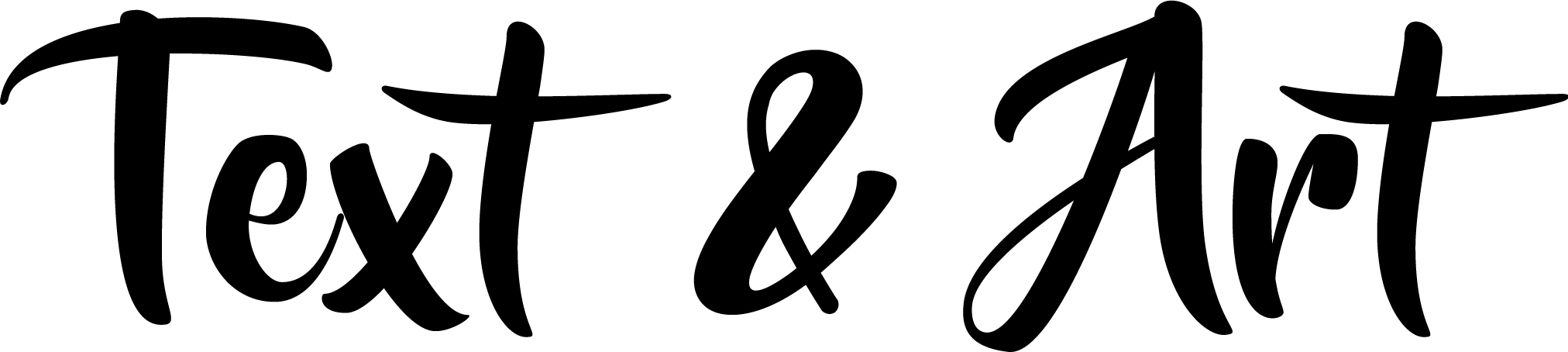 Text & Art Clipart (2024x454), Png Download