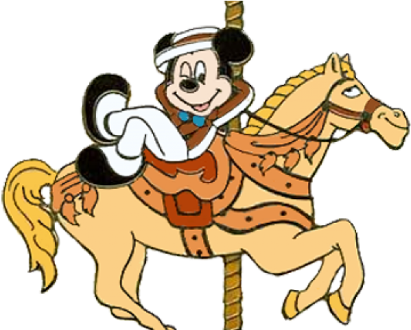 Carousel Clipart Disney - Cartoon - Png Download (640x480), Png Download