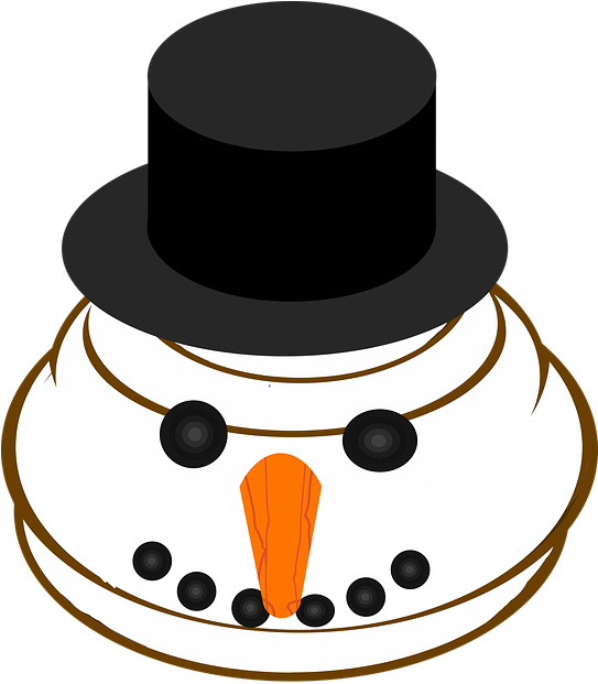 Snowman Poop Emoticon Smiley Emoji Clipart (542x640), Png Download