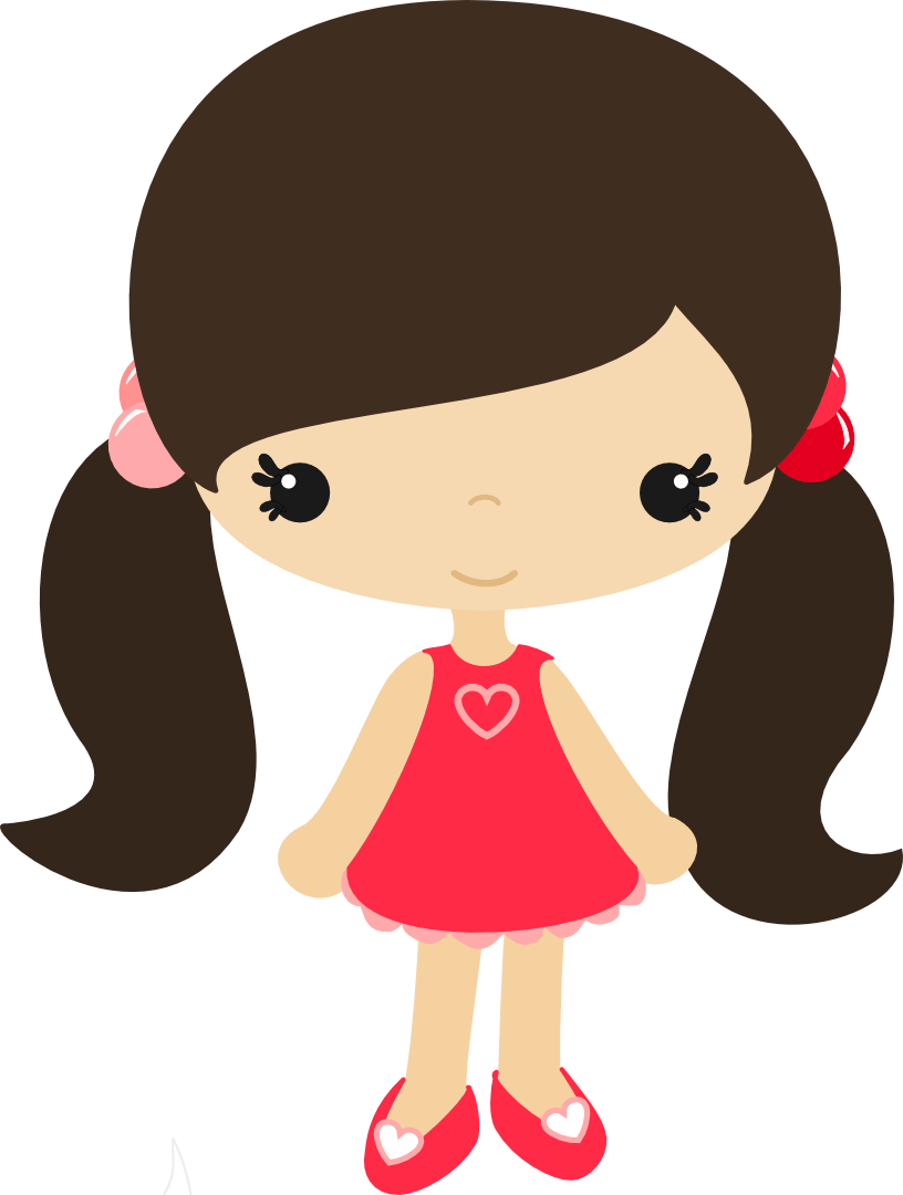Cartoon Girl Clip Art Little Girl Clipart Png Download Full Size