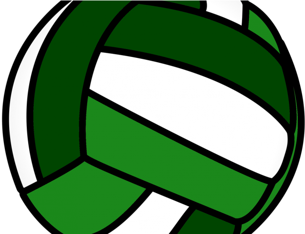 Green Clipart Volleyball - Png Download (640x480), Png Download