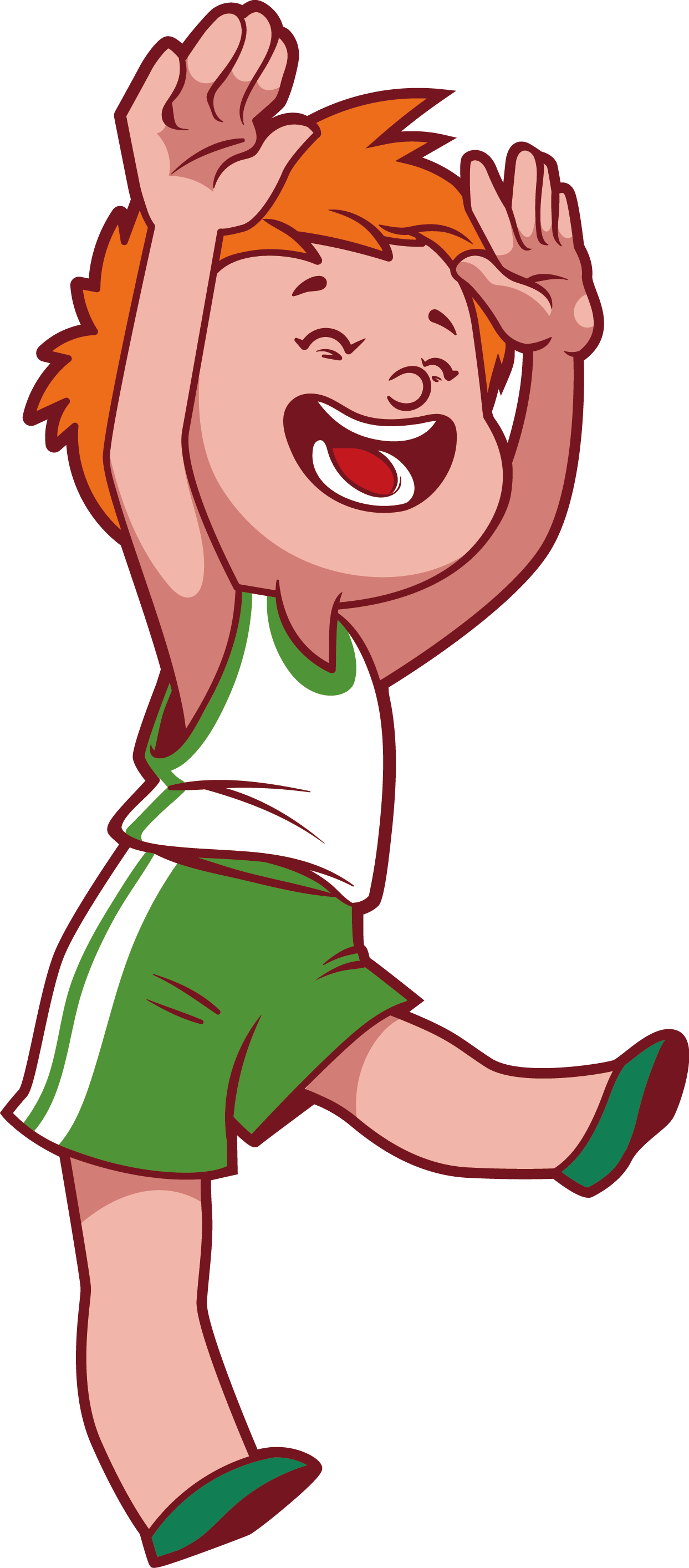 Beach Volleyball Child Clip Art - Dibujos Del Voleibol Animados - Png Download (1243x2829), Png Download