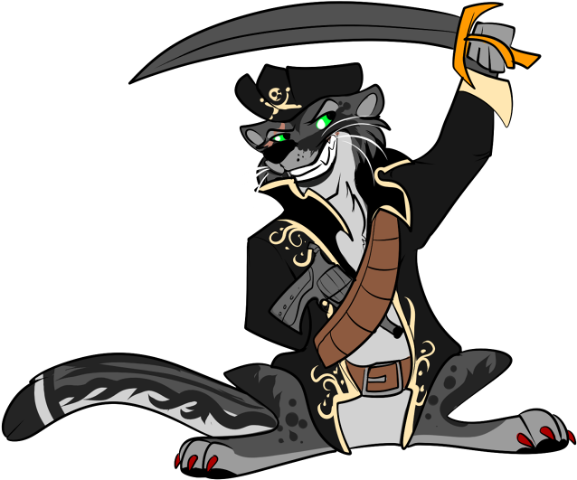 Pirat - Nistro - Cartoon Clipart (704x579), Png Download