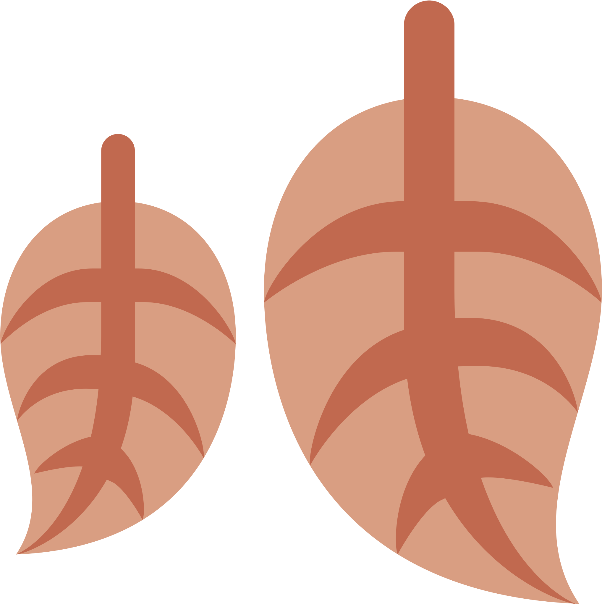 Fallen Leaf - Twitter Emoji Leaf Clipart (2048x2048), Png Download