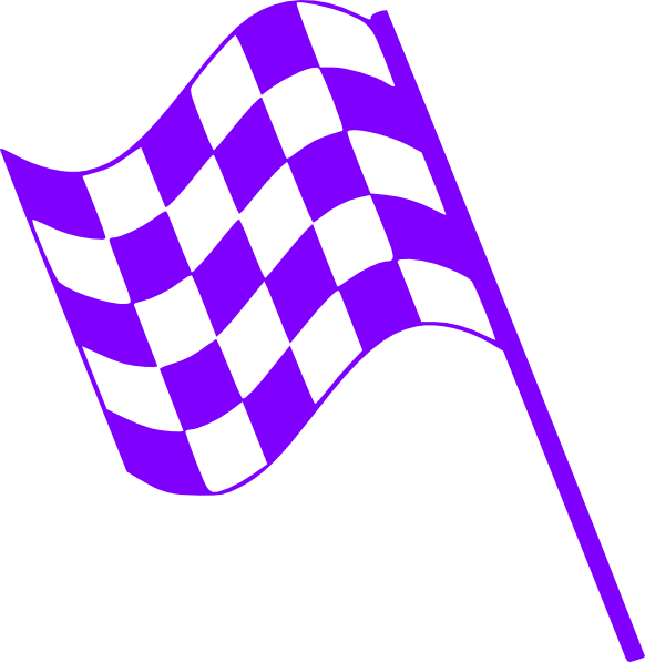Red Checkered Flag Clipart (582x597), Png Download