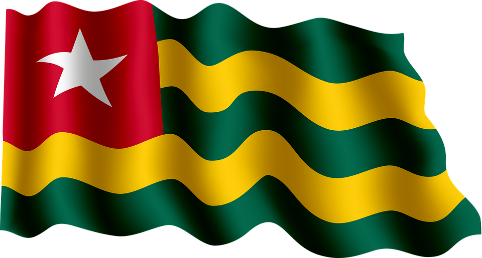 Togo Flag Png Transparent Images - Drapeau Togo Png Clipart (960x515), Png Download