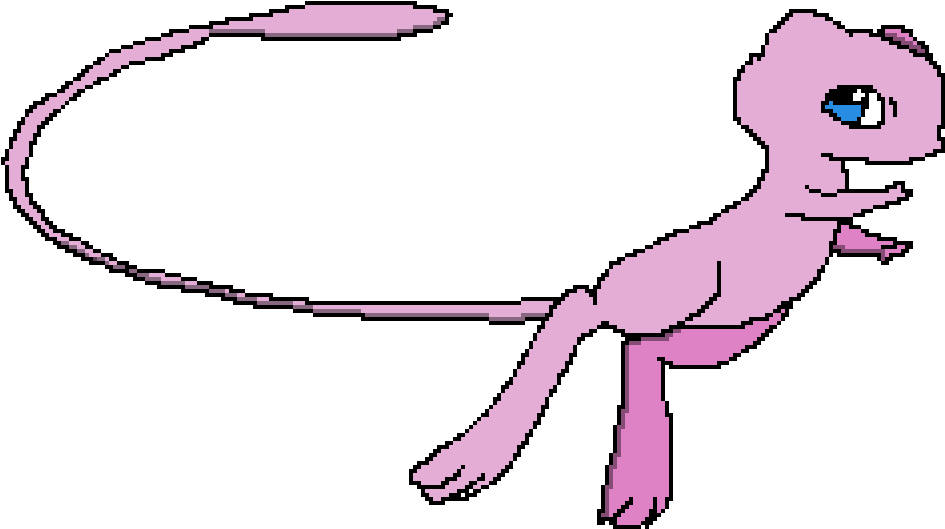 'mew' Pokemon Clipart (1024x576), Png Download
