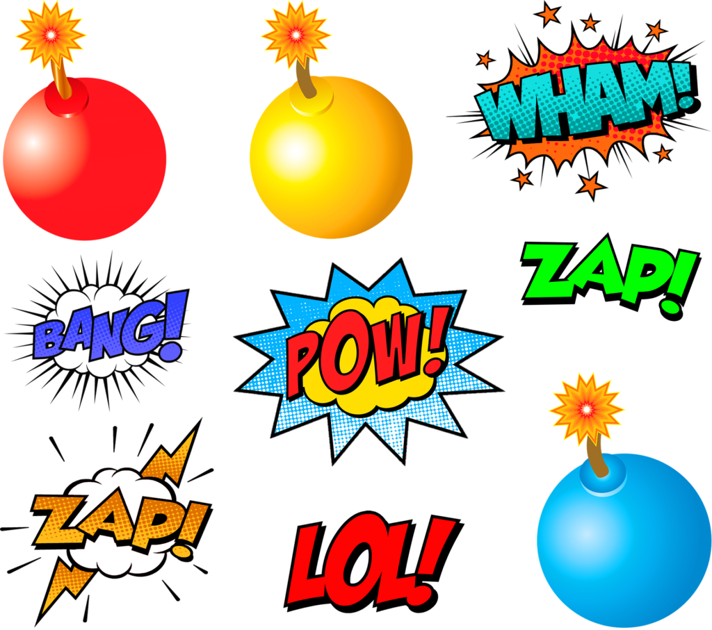 Superhero Bomb Clipart (1024x907), Png Download
