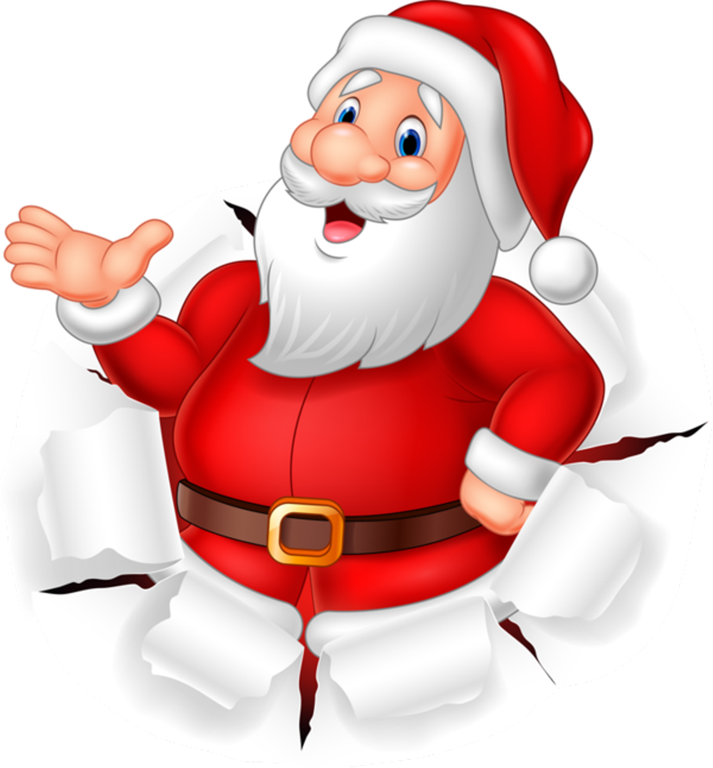 #freetoedit #santa #santaclaus #holiday #christmas - Happy Christmas Day 2018 Clipart (1024x1103), Png Download