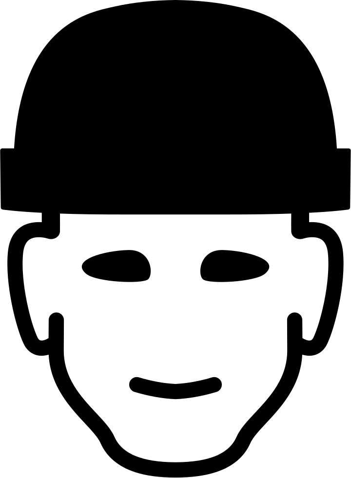 Man With Safety Helmet Svg Png Icon Free Download Clipart (720x981), Png Download