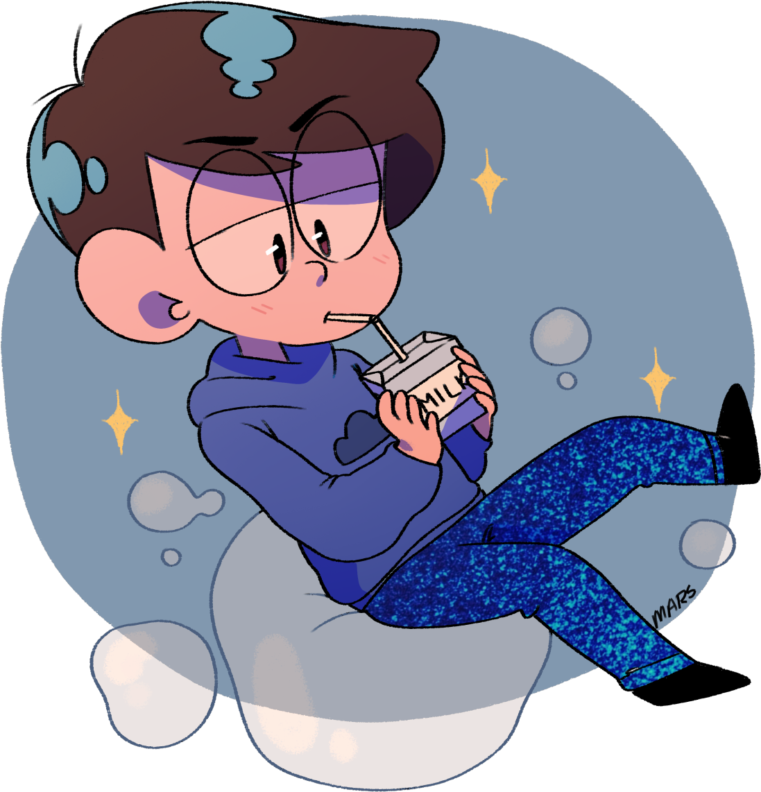 “ A Commission Hes Transparent - Cartoon Clipart (1280x1280), Png Download