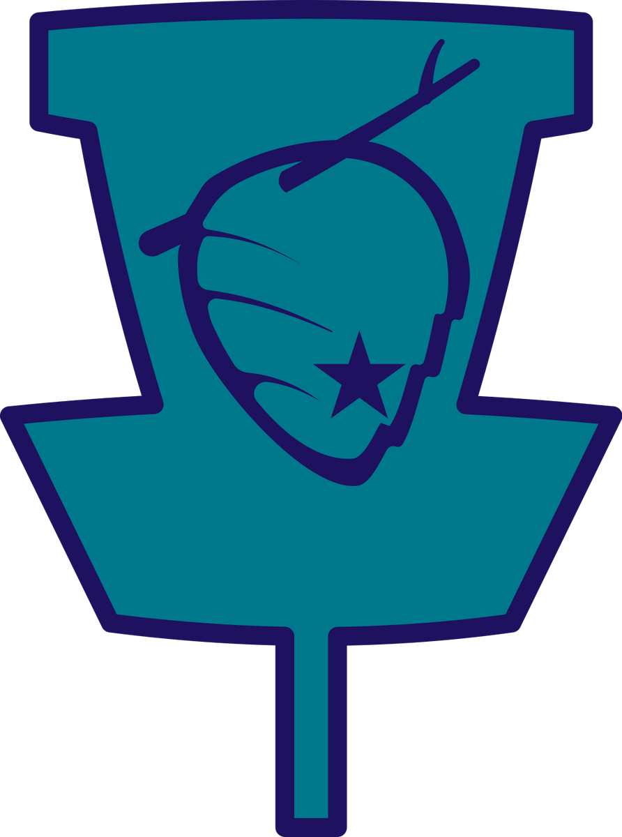 #northcarolina #nc #ncdiscgolf #charlotte #queencity - Emblem Clipart (892x1200), Png Download