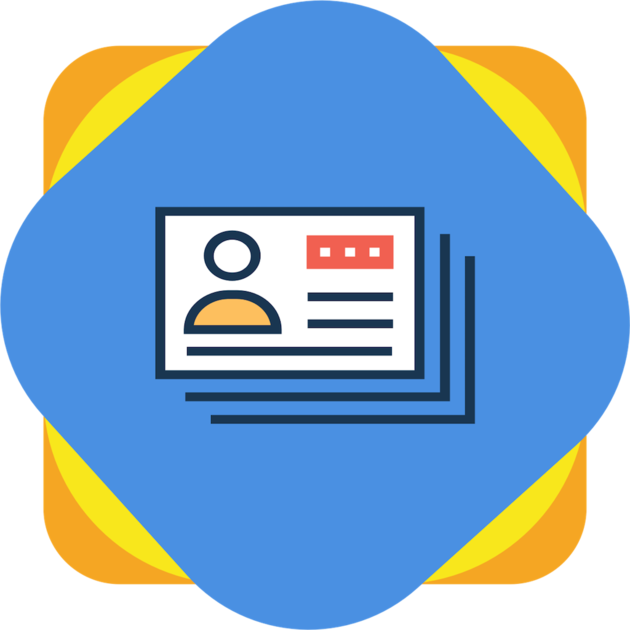 Business Card Factory 4 Clipart (630x630), Png Download