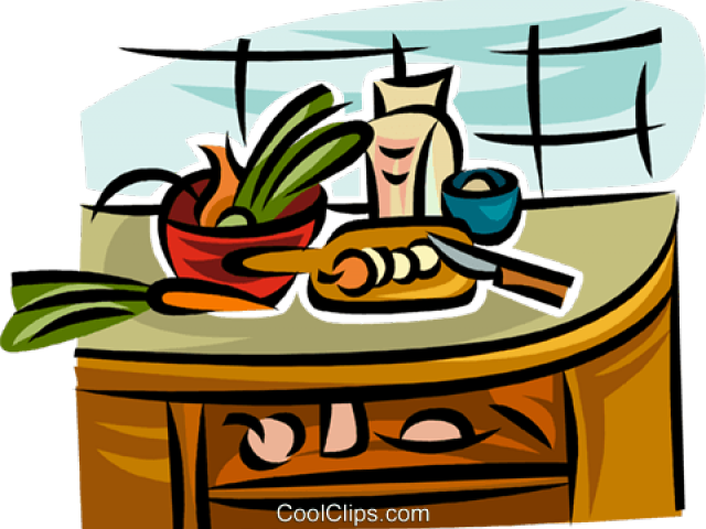Kitchen Clipart Kitchen Counter - Png Download (640x480), Png Download