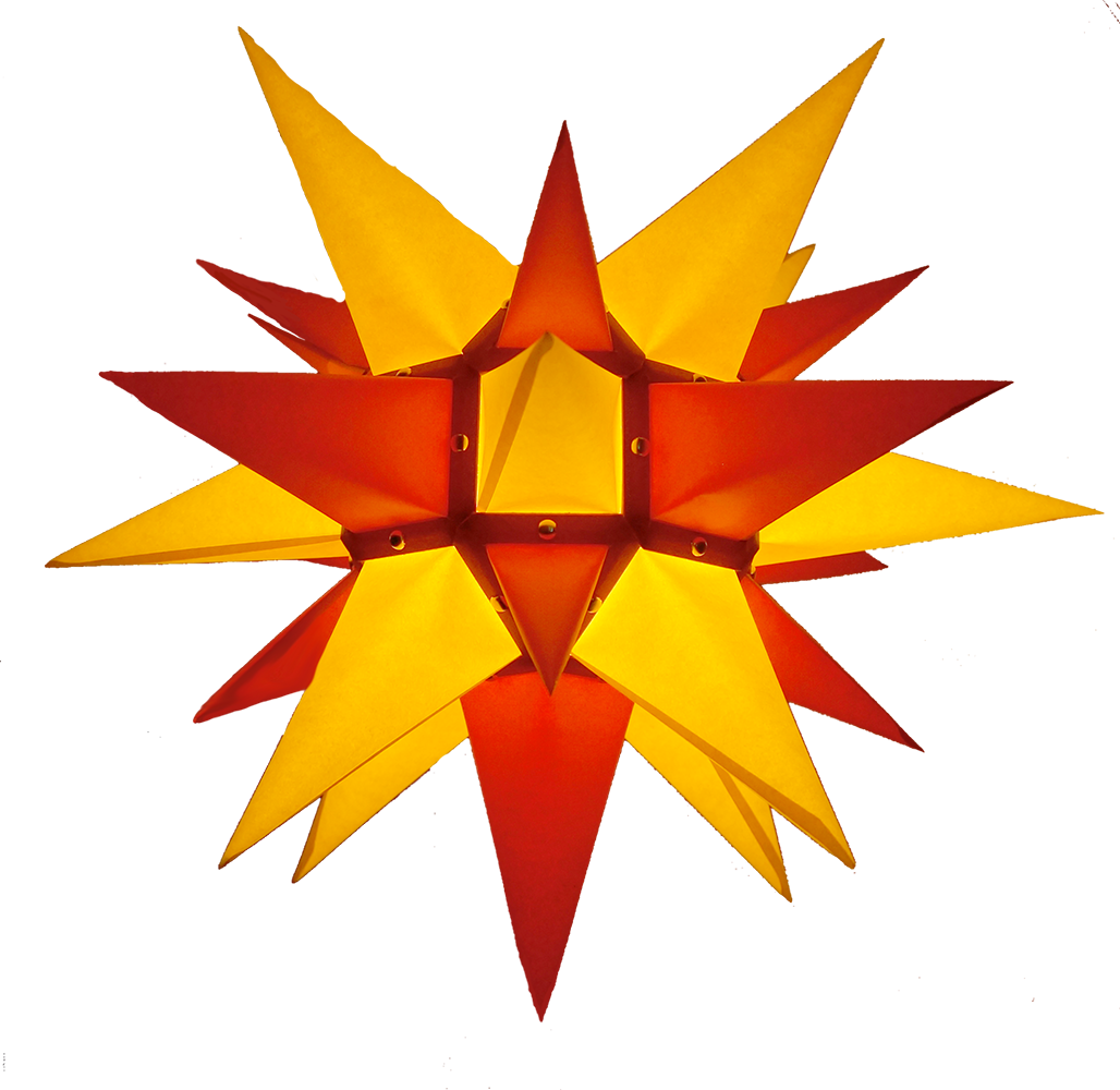Herrnhuter Sterne Für Die Weihnachtszeit - Illustration Clipart (1028x1000), Png Download