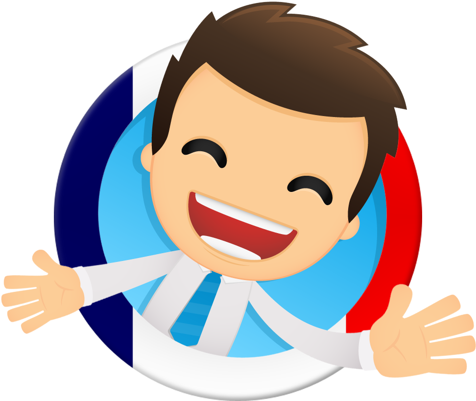 My French Entreprise - Cartoon Clipart (1158x1299), Png Download