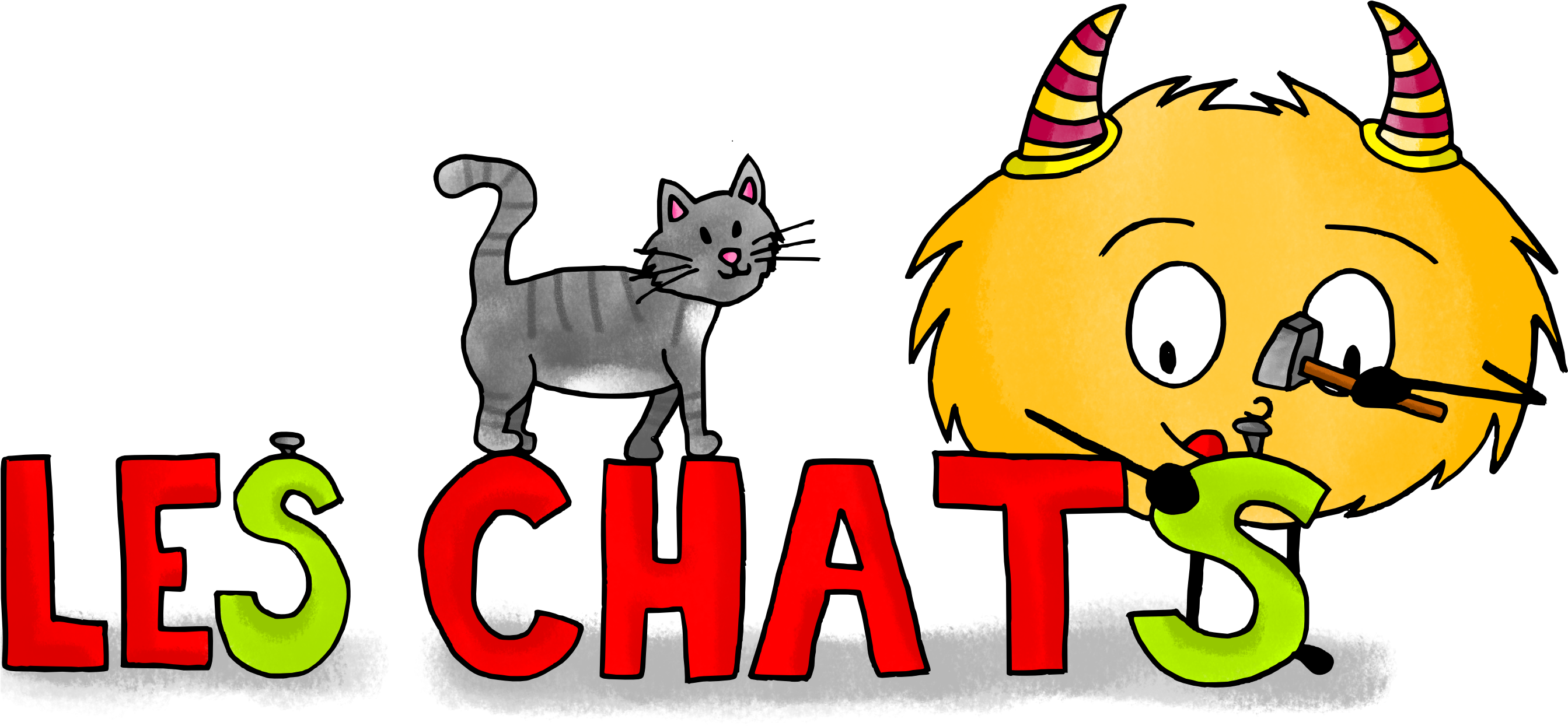 Thumb Image - Cartoon Clipart (2686x1300), Png Download