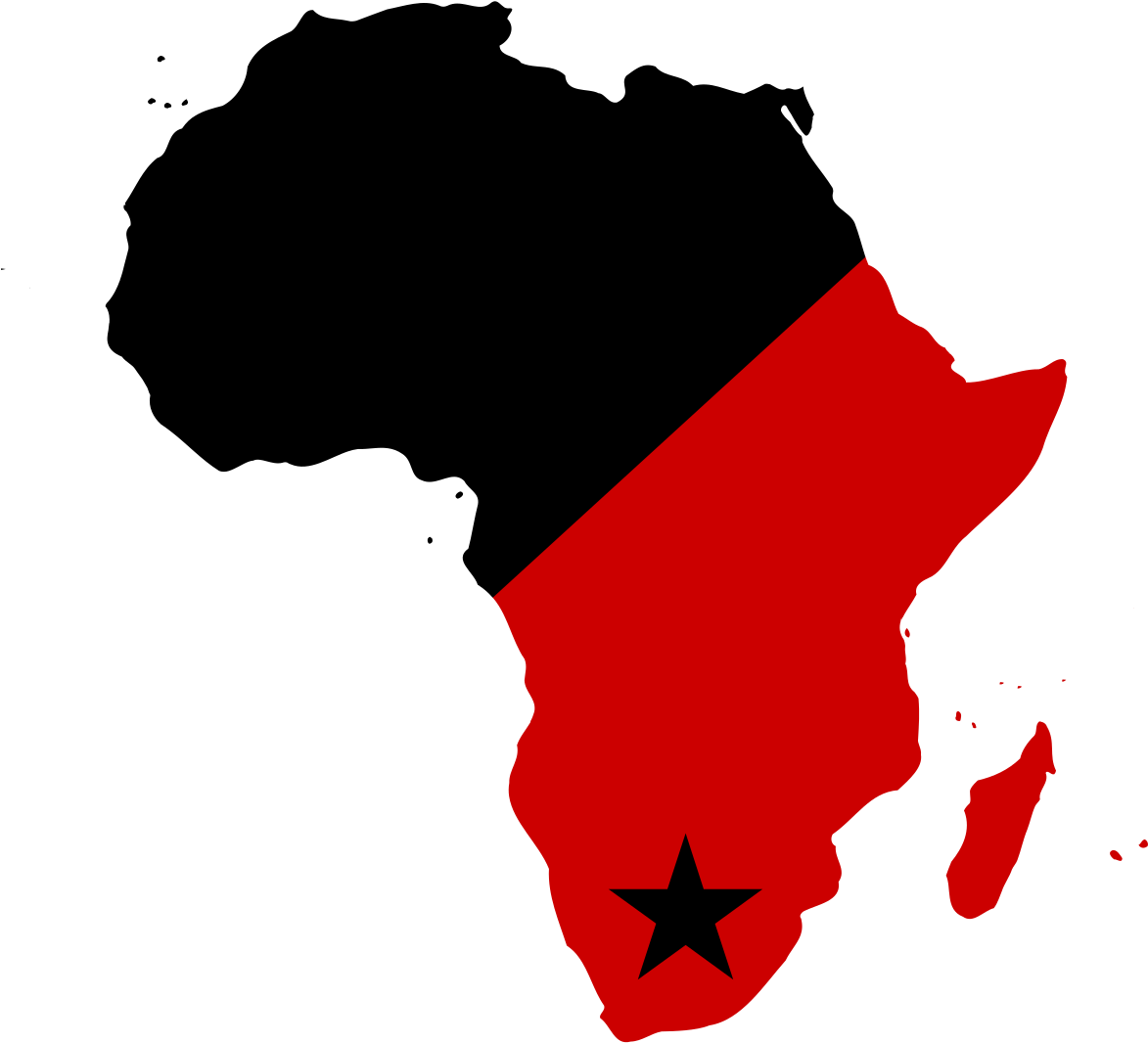 Africa Map Vector Clipart (1200x1097), Png Download