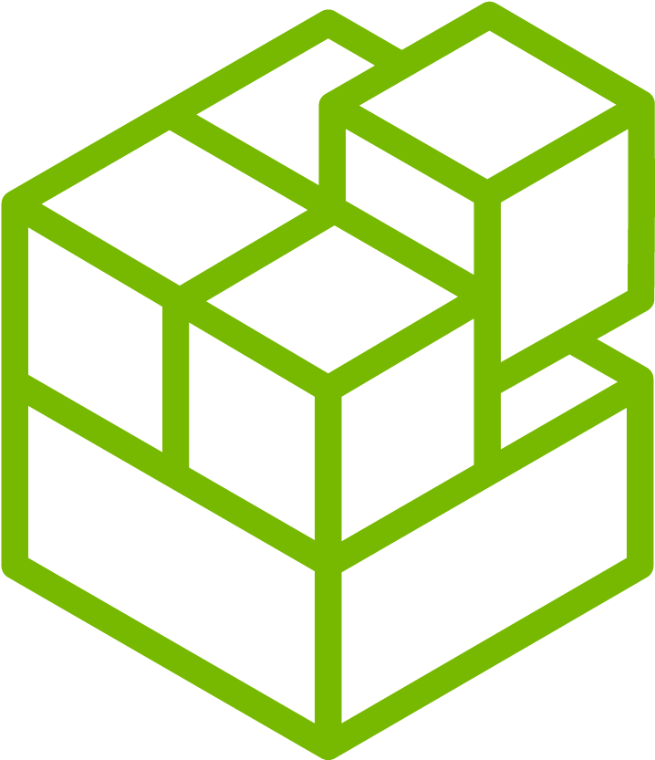 Gpu-accelerated Containers - Rubiks Cube Coloring Page Clipart (1001x1001), Png Download