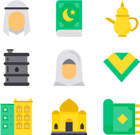 Arab Clipart (600x564), Png Download