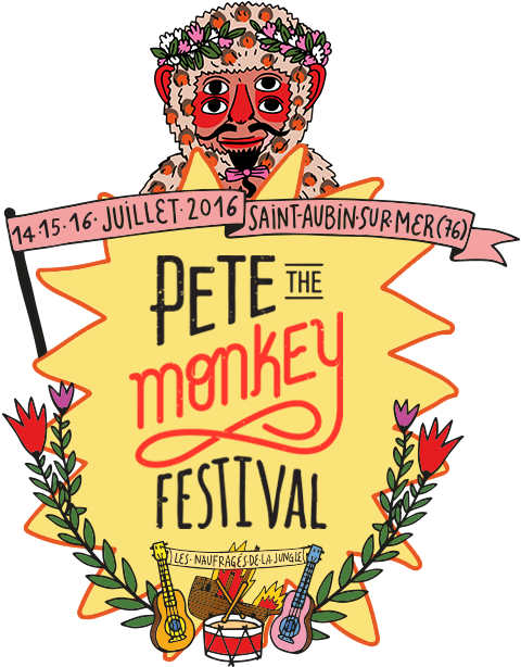 Pete The Monkey Festival - Pete The Monkey Festival Logo Clipart (500x694), Png Download