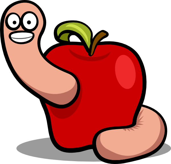 Clipart Of Aj, 9 Apple And Apple Core - Png Download (600x575), Png Download