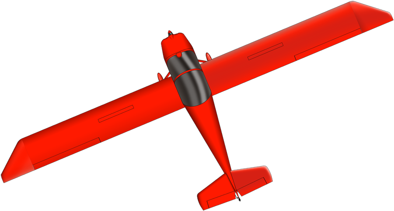 The Xenos-b Kit - Monoplane Clipart (1170x450), Png Download