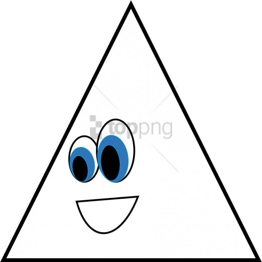 Free Png Triangle Shapeblack And White Png Image With - Triangle Shapes Clipart Black And White Transparent Png (850x850), Png Download