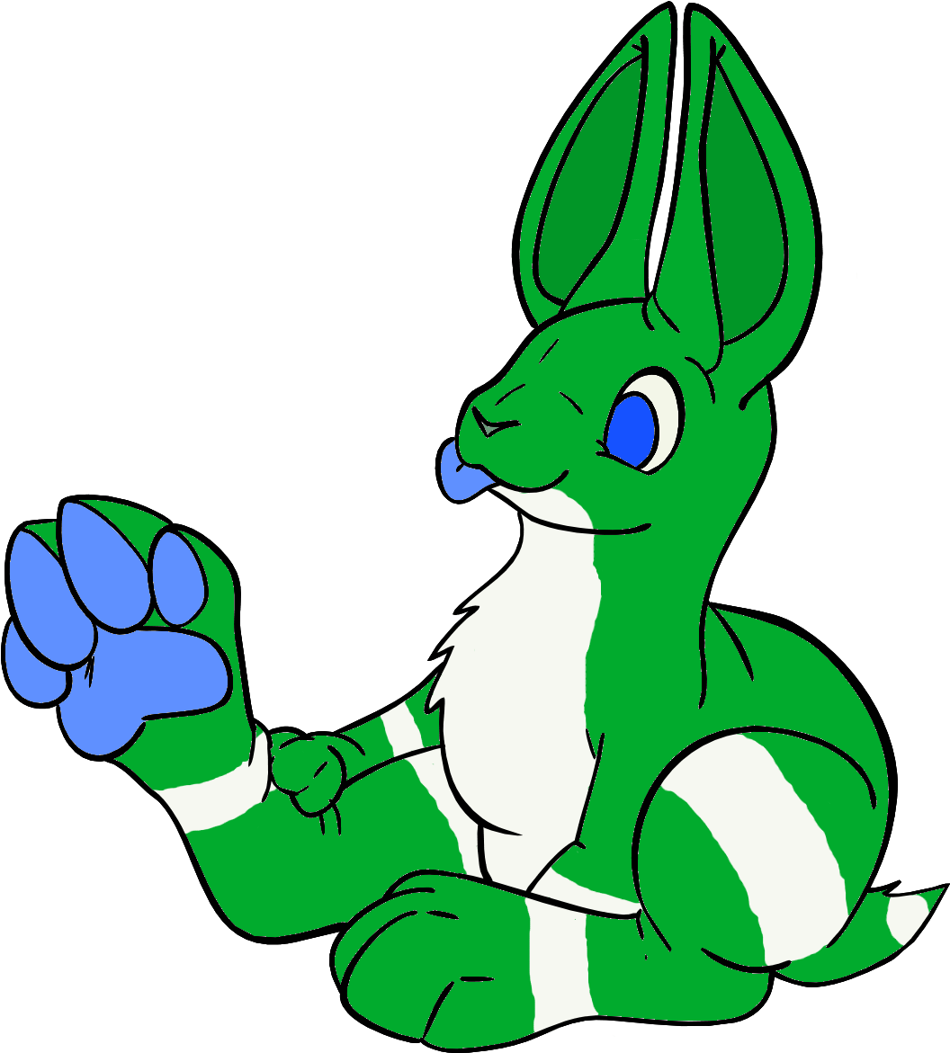 Vibe Bun - Cartoon Clipart (1280x1280), Png Download