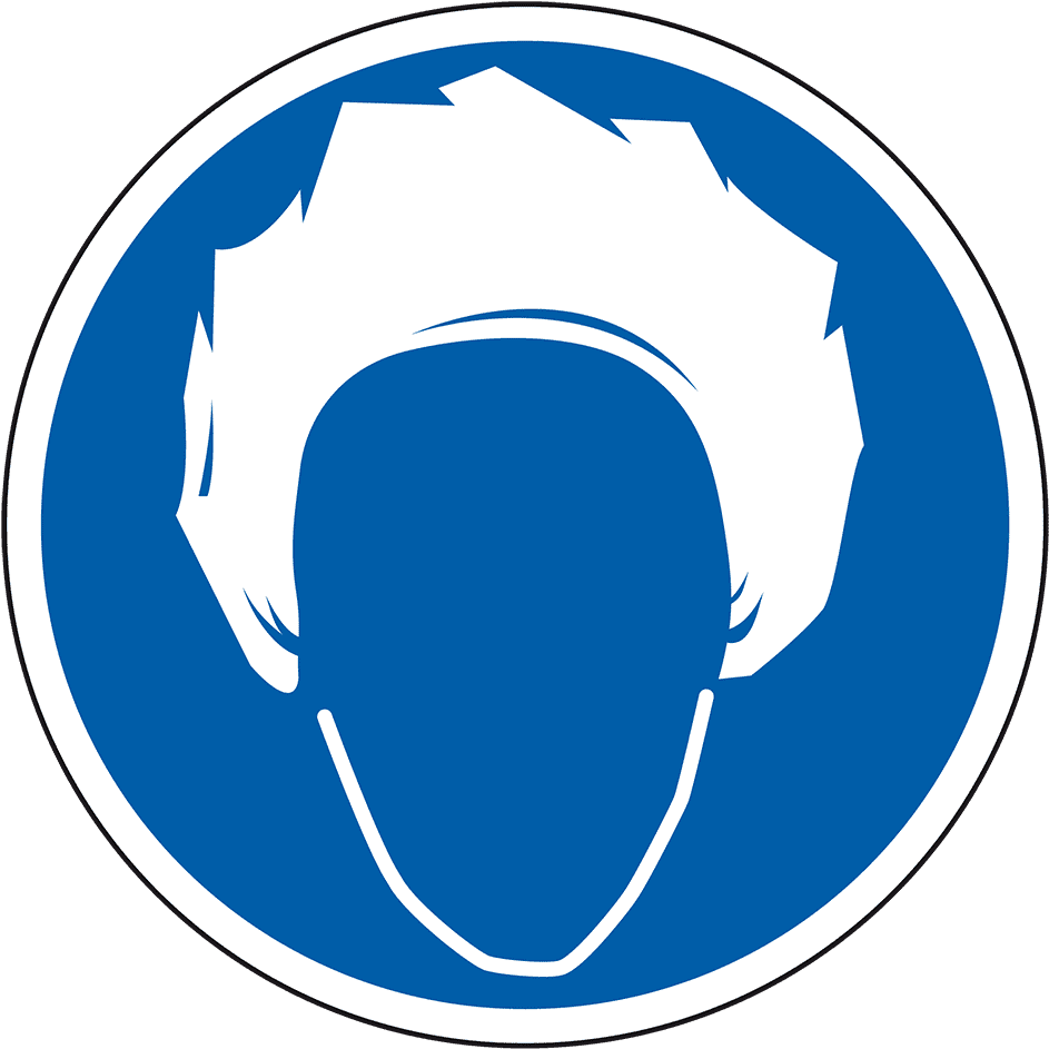 Zoom Bild - Haarnet Verplicht Clipart (960x960), Png Download