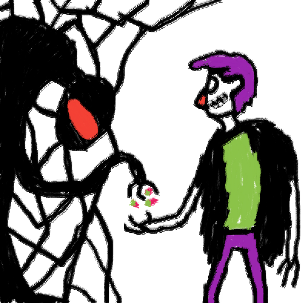 Acid Rain - Cartoon Clipart (1000x1000), Png Download