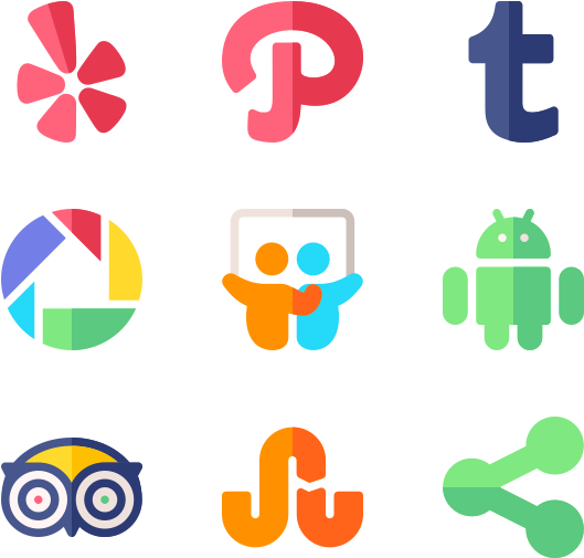 Social Media Clipart (600x564), Png Download