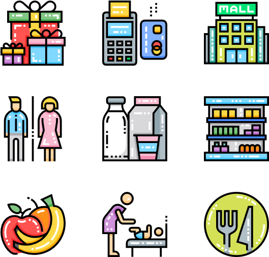 13 Icon Packs Of Building Shopping Mall - Vet Png Clipart (600x564), Png Download
